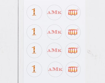 Daniel Tiger Cupcake Toppers, Cupcake Topper, Cupcake Toppers, Daniel Tiger Cupcake Topper, Daniel Tiger Party, Cupcake imprimable, imprimable