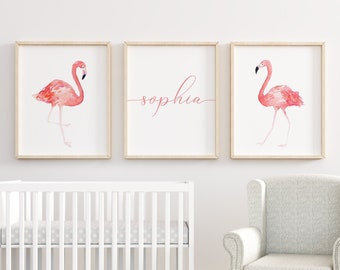 flamingo baby room ideas