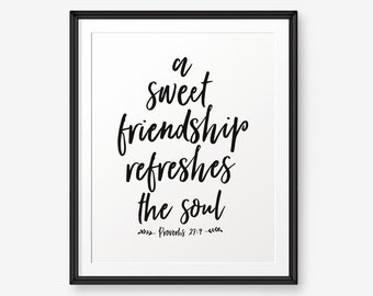 sale bible verse printable a friend loves at all times etsy