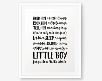 Hold Her A Little Longer Baby girl Nursery Printable Nursery | Etsy