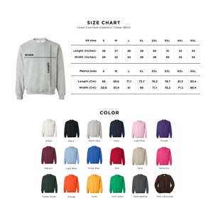 Custom Unisex Sweatshirt, Personalized Sweatshirt, Custom quote Sweatshirt, Unisex Sweatshirt for Women & Men, Design your Sweatshirt image 2