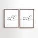 It is well with my soul Printable, Wedding decor, Wedding gift, Bible Verse, Christian wall art, Bedroom Decor, set of 2 Printable Art