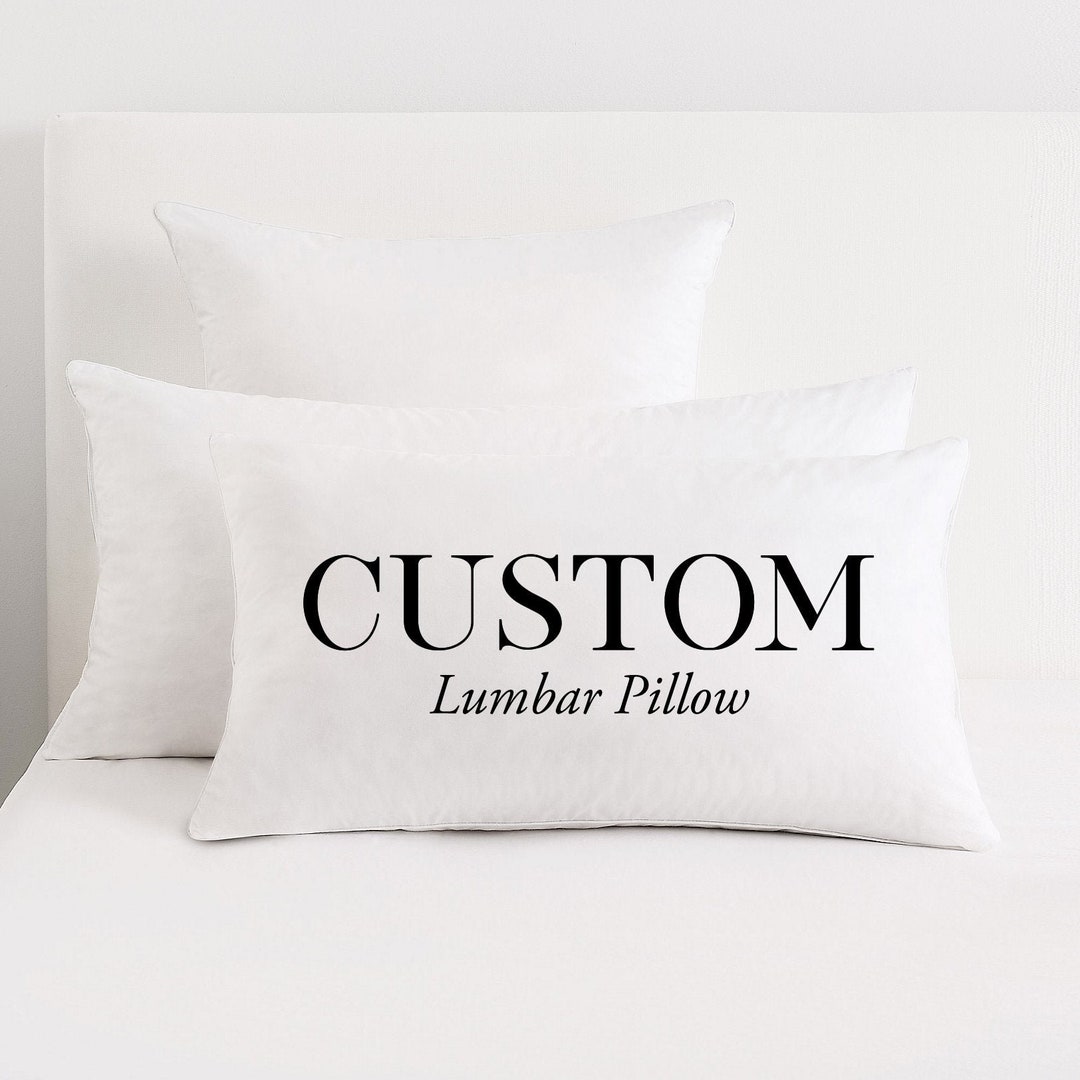 Custom Quote Lumbar Pillow, Home Decor, Custom Pillow, Custom Quote Pillow, Personalized Gift