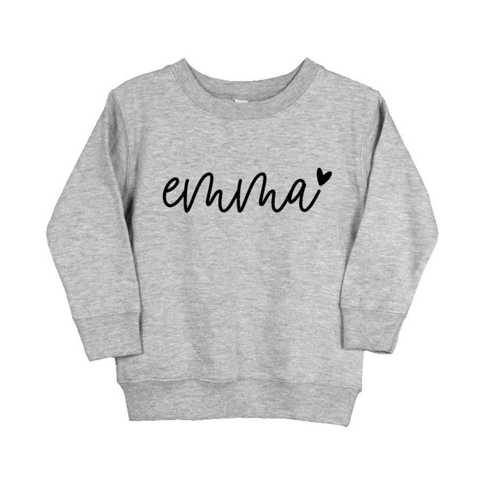 Custom Name Sweatshirt Personalized Girls Sweatshirt Etsy