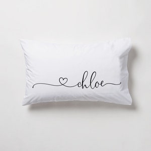 Personalized Name Pillowcase