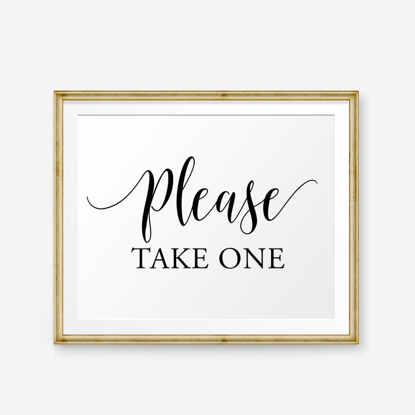 wedding-please-take-one-sign-printable-please-take-one-etsy