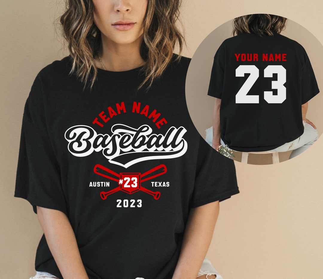 Custom Baseball Team Shirts, Baseball Shirts, Baseball Mom Shirt