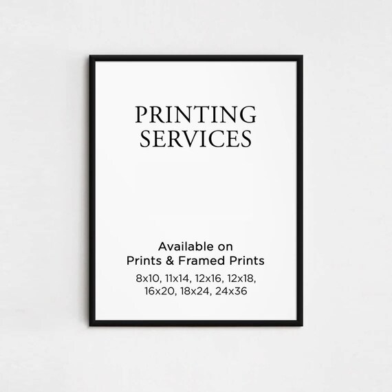 Custom printing services discount
