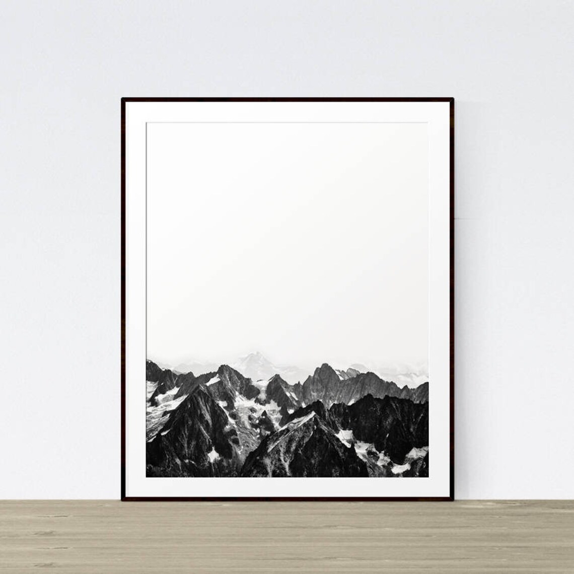 Mountain Printable Printable Photo Minimalist Printable - Etsy