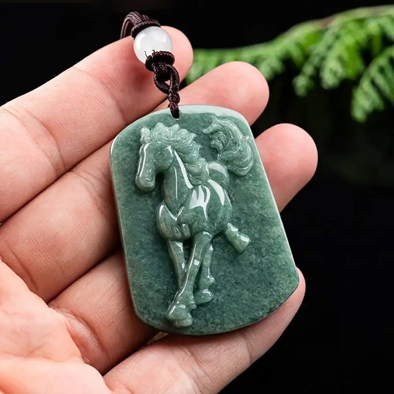 Original Handmade Chinese Natural Grade A Jadeite… - image 3