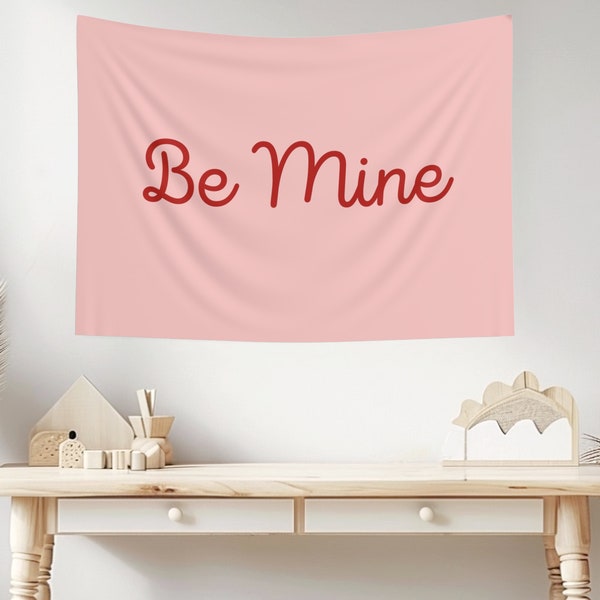 Valentines Banner Be Mine | Love Sign | Valentines Day Decorations | Valentine'S Day Party Decorations | Photo Prop