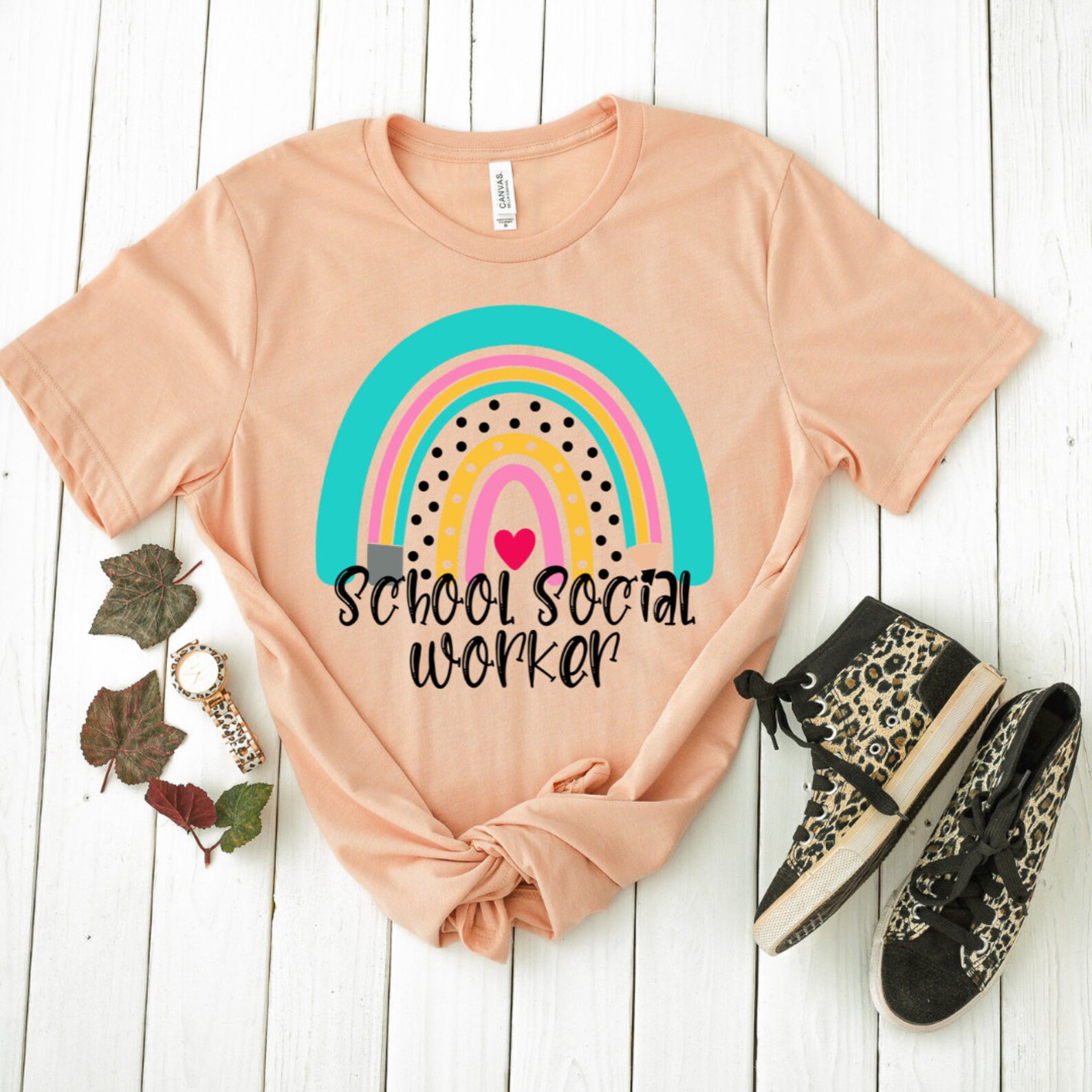 Chemise de travailleur social scolaire t-shirt de travailleur | Etsy