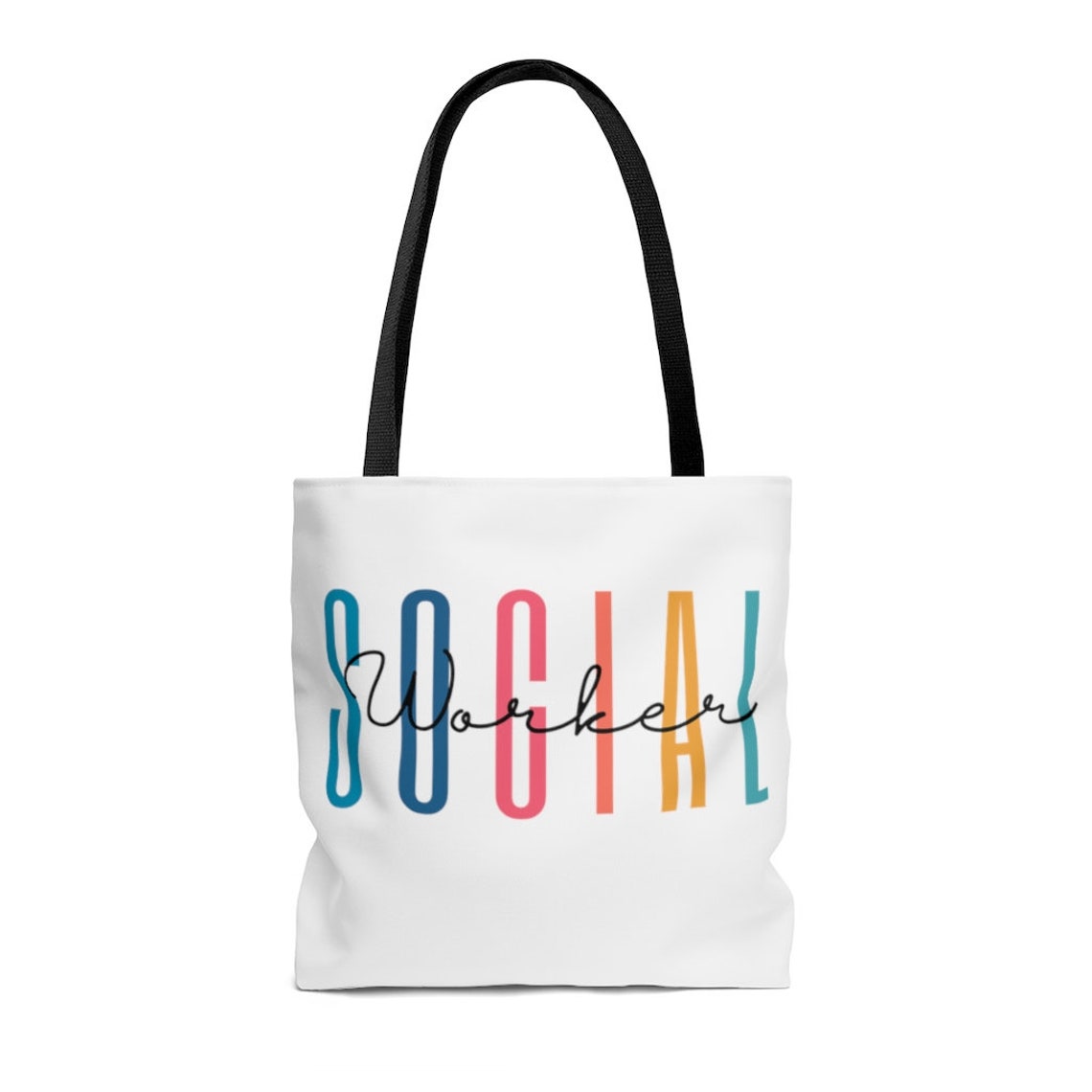 Social Worker Tote Bag Social Worker Gift Social Work Bag Etsy
