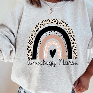 Oncology Nurse Sweatshirt, Oncology Nurse, Oncology,Cancer Nurse, Nurse Grad Gift, Oncology Nurse Shirt, Gift for Nurse, Registered Nurse