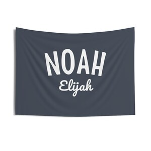 Custom Name Banner - Personalized Nursery Decor - Baby Name Flag - Ideal for Kids Room Decoration