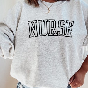 Nurse Graduation Sweatshirt - Nurse Multicolor - Gift For Grad - Registered Nurse - Travel Nursing - LPN - RN - Unisex Crewneck Sweatshirt