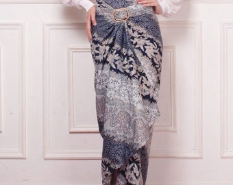 Batik Wrap Skirt, Kebaya Skirt Traditional from Indonesia - KATCO