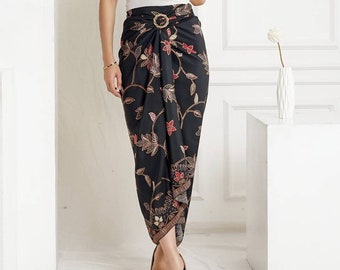 Batik Wrap Skirt, Kebaya Skirt Traditional from Indonesia - KATCO