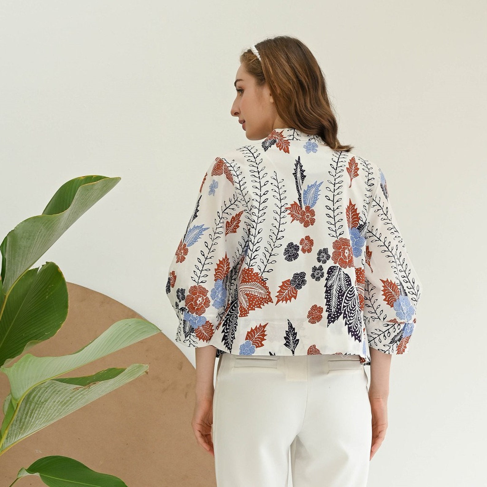 batik bomber jacket
