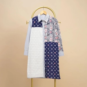 Tunic Batik Dress - Batik Pattern Traditional from Indonesia - KATCO