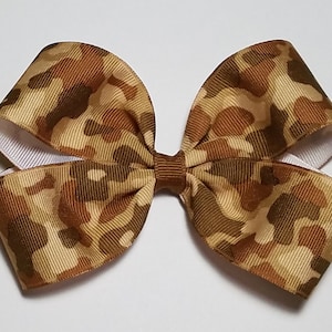 5&quot; Camo Hair Bow *CLEARANCE*