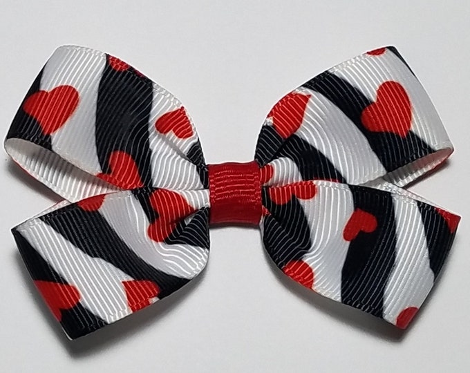 3" Zebra Hair Bow