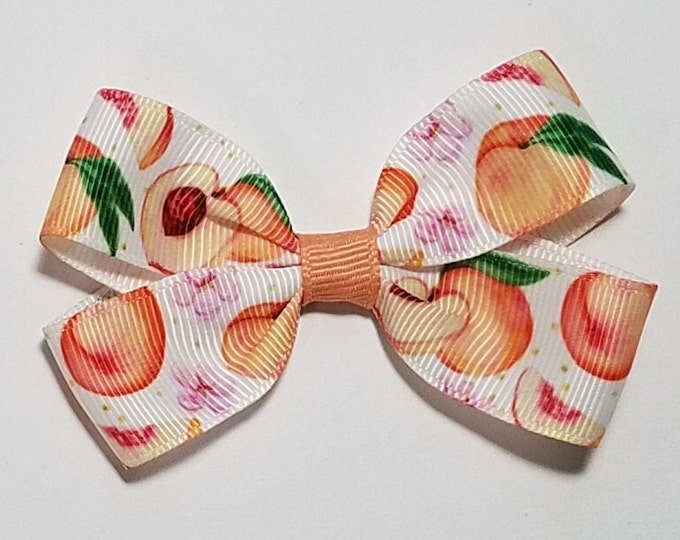 3" Peaches Hair Bow