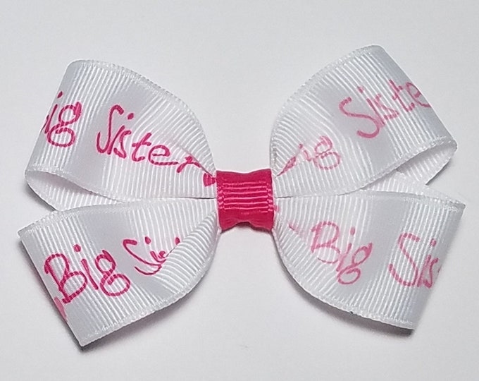 3" Big Sister Hair Bow