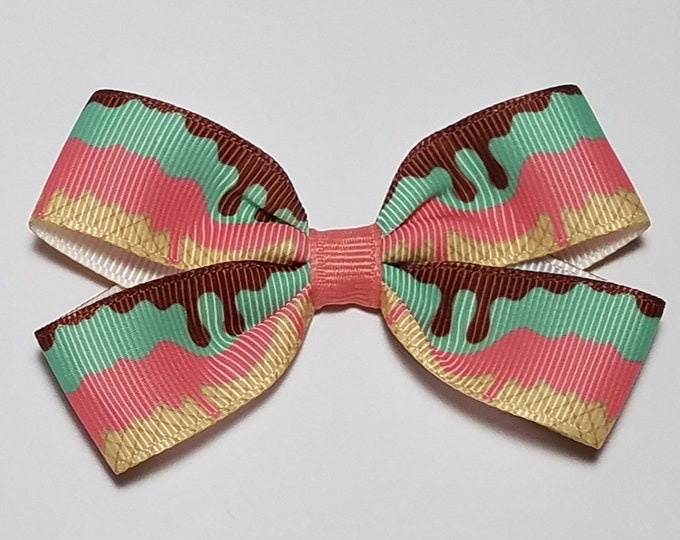 3" Ice Cream Hair Bow *CLEARANCE*