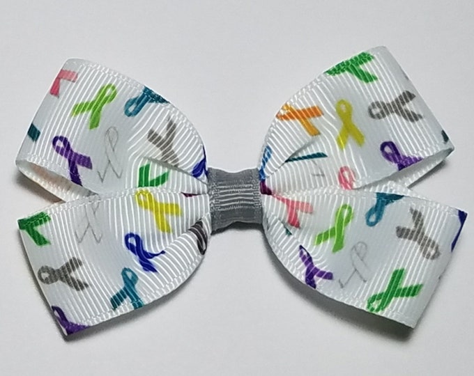 3" Awareness All Color Hair Bow