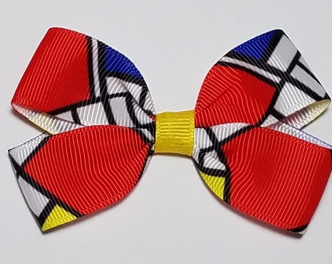 3" Art Painting Hair Bow *CLEARANCE*