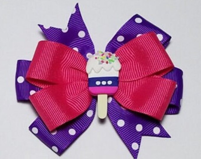 3.5" Ice Cream Hair Bow *CLEARANCE*