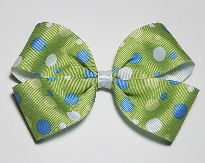 5" Polka Dot Hair Bow *CLEARANCE*