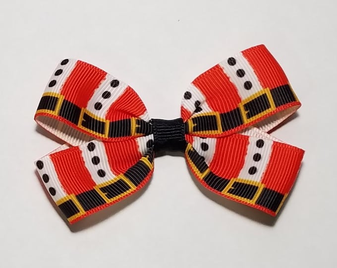 3" Santa Claus Hair Bow
