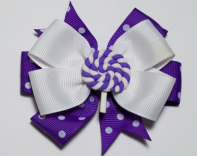 3.5" Lollipop Hair Bow *CLEARANCE*