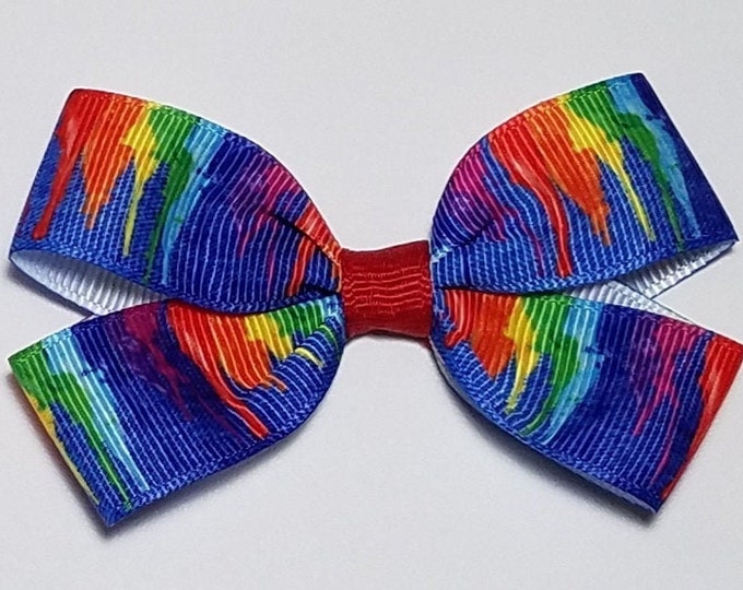 3" Paint Hair Bow