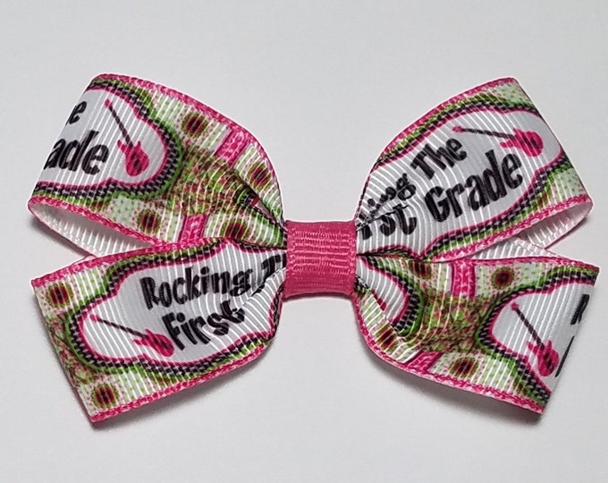 3" 1st Grade Hair Bow *CLEARANCE*