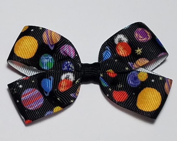3" Planets Hair Bow