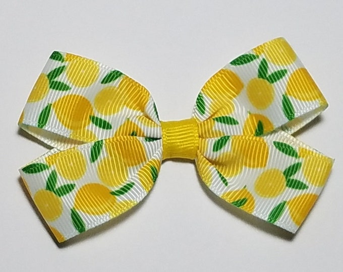 3" Lemon Hair Bow