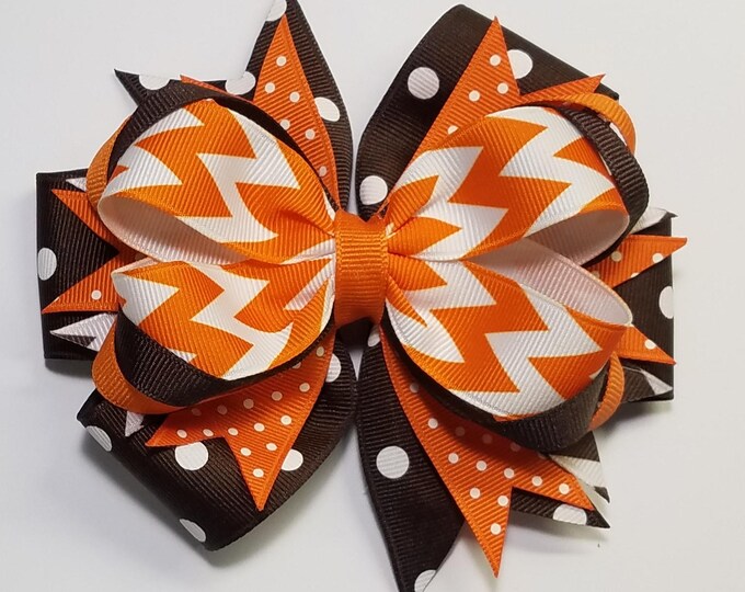 5" Fall OTT Hair Bow *CLEARANCE*
