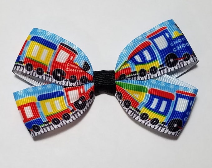 3" Train Hair Bow