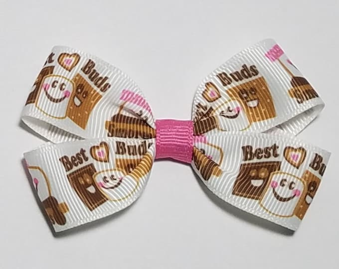 3" S'mores Best Buds Hair Bow