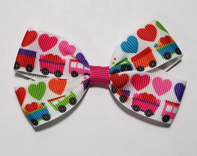 3" Train Hair Bow