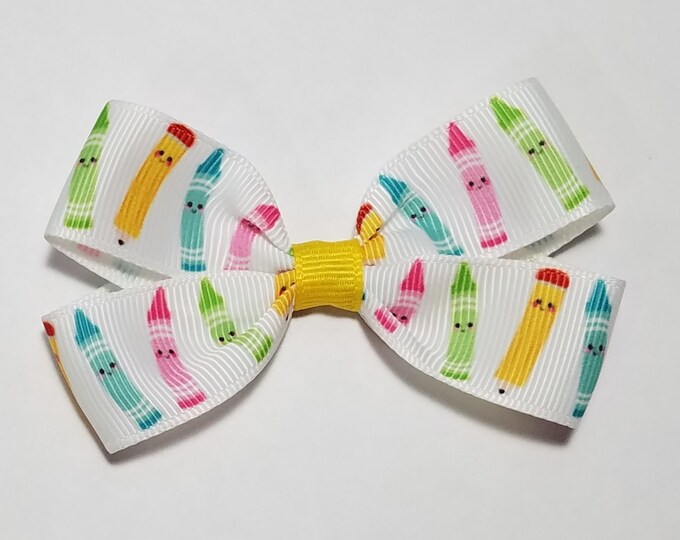 3" Crayon Hair Bow