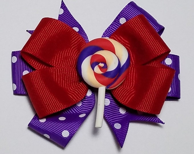 3.5" Lollipop Hair Bow *CLEARANCE*