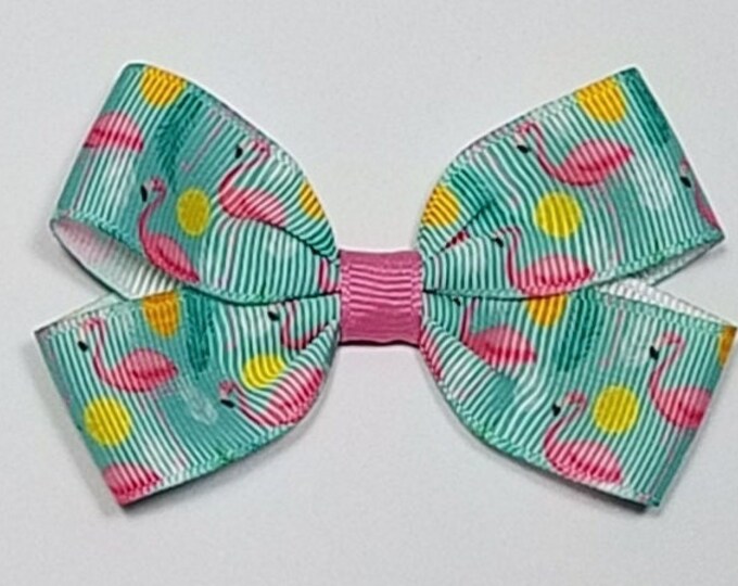 3" Flamingo Hair Bow