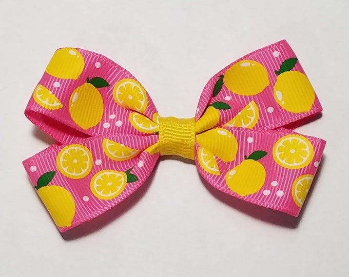 3" Lemon Hair Bow
