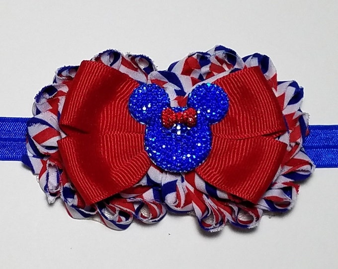 4" 4th July Headband *CLEARANCE*