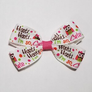 3" Owl Hair Bow *CLEARANCE*