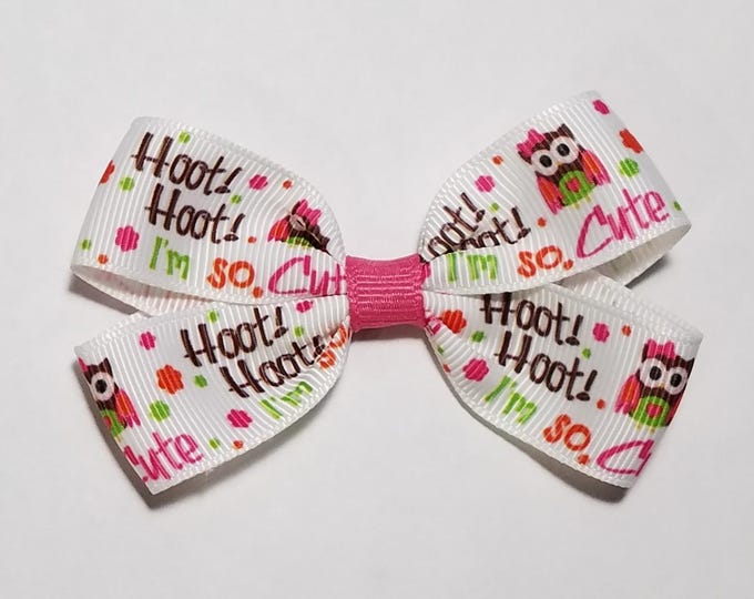 3" Owl Hair Bow *CLEARANCE*